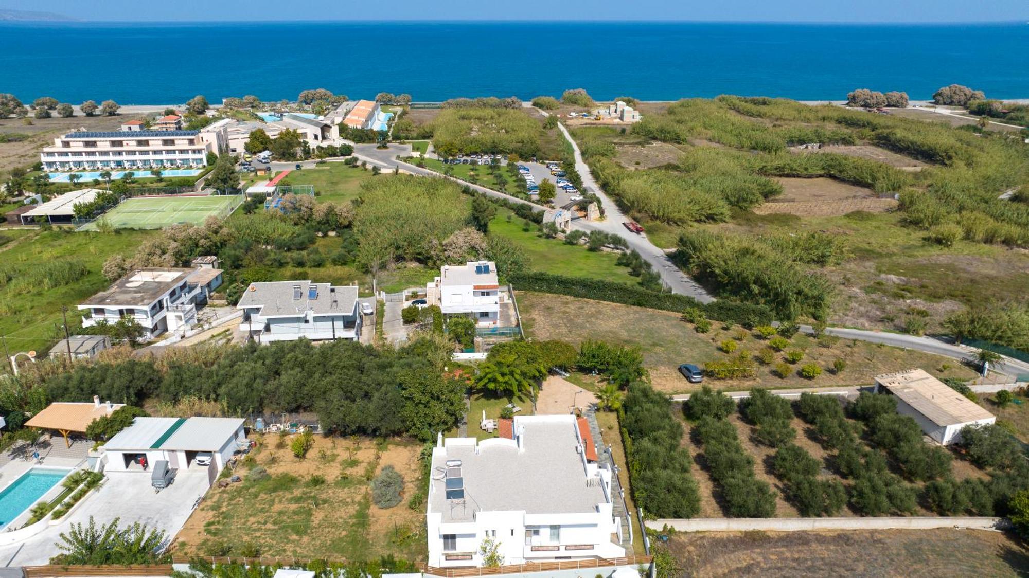Villa Eleni 100M From The Sea Rapanianá Exterior foto