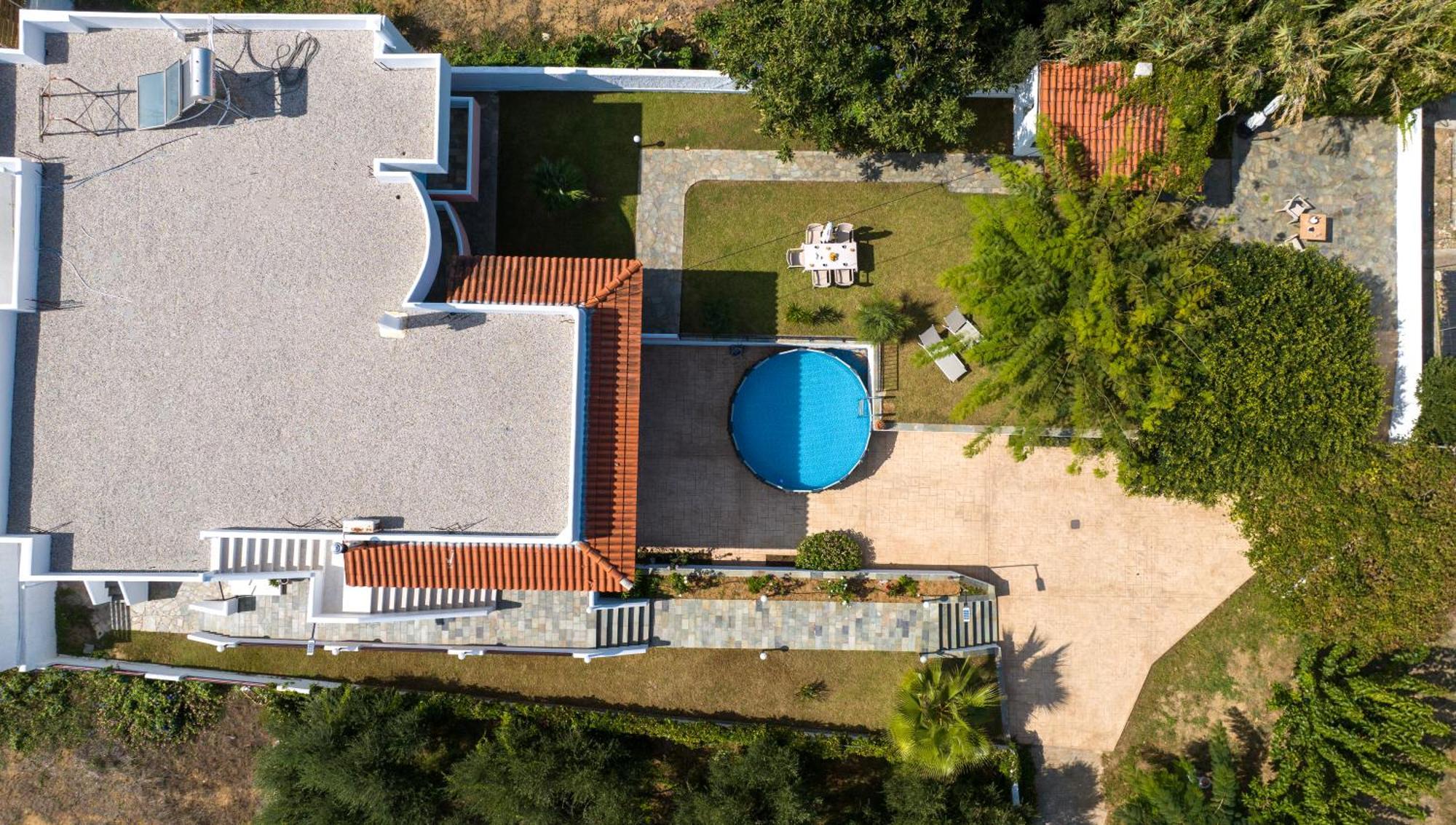 Villa Eleni 100M From The Sea Rapanianá Exterior foto