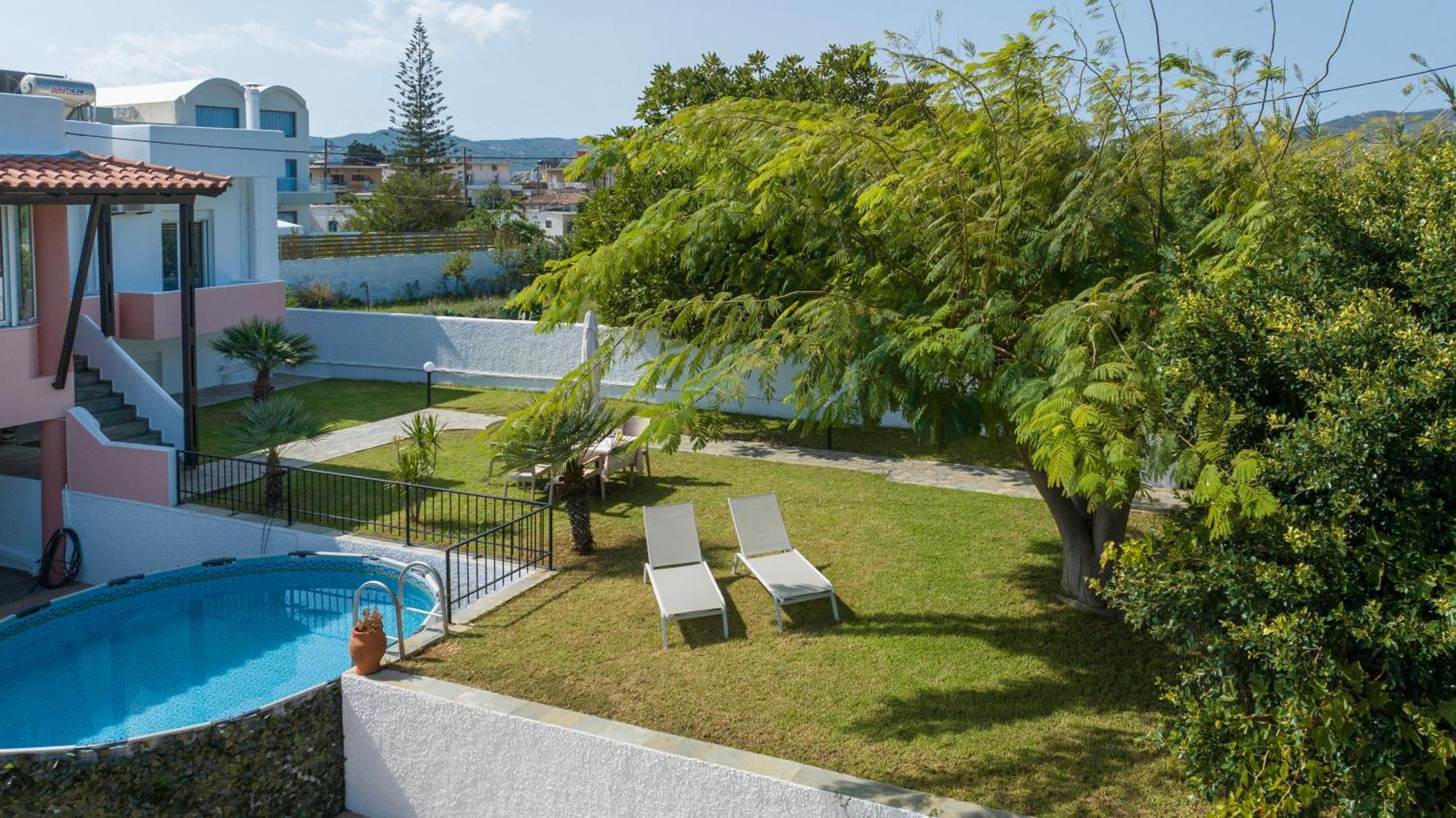 Villa Eleni 100M From The Sea Rapanianá Exterior foto