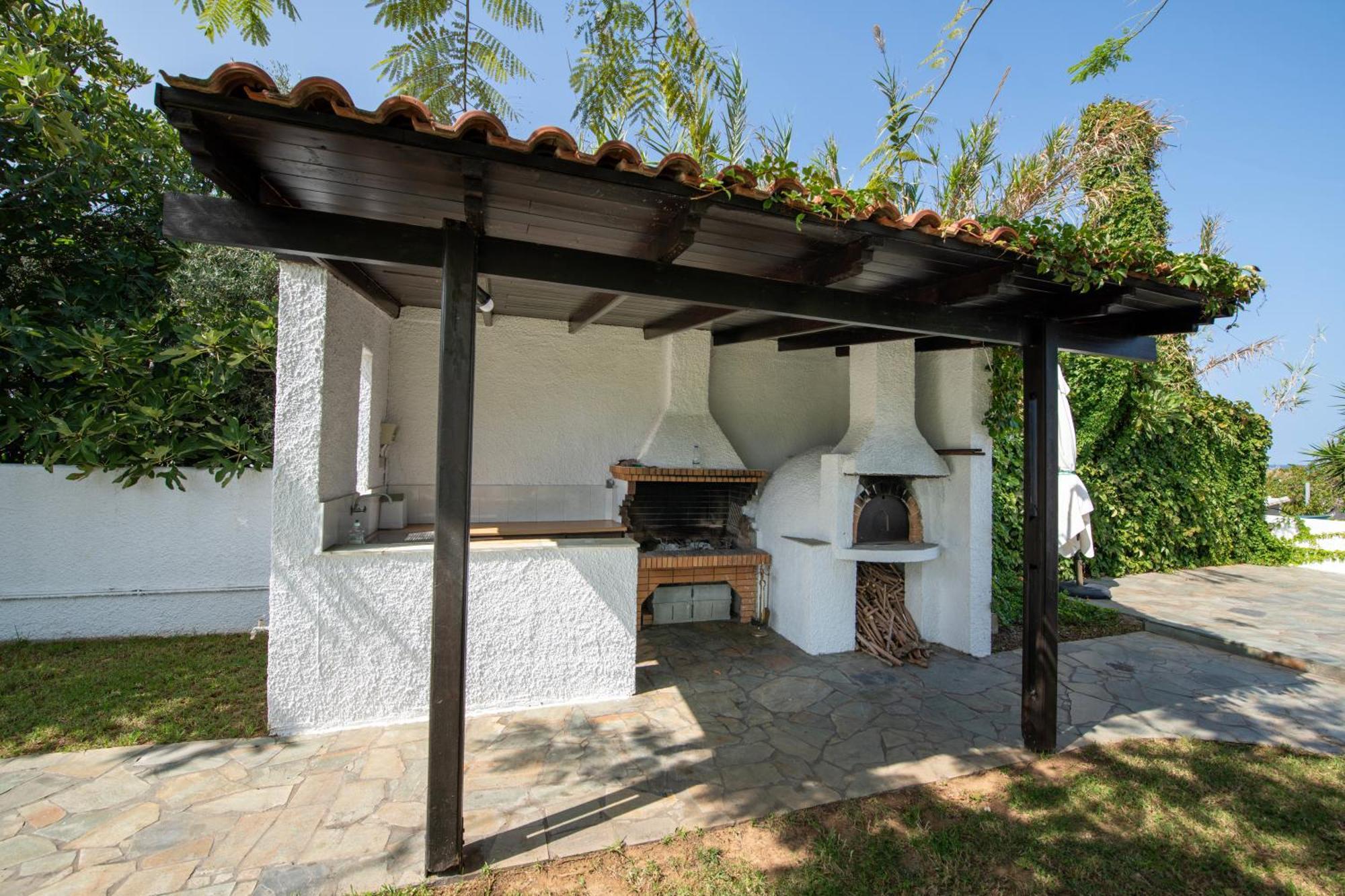 Villa Eleni 100M From The Sea Rapanianá Exterior foto